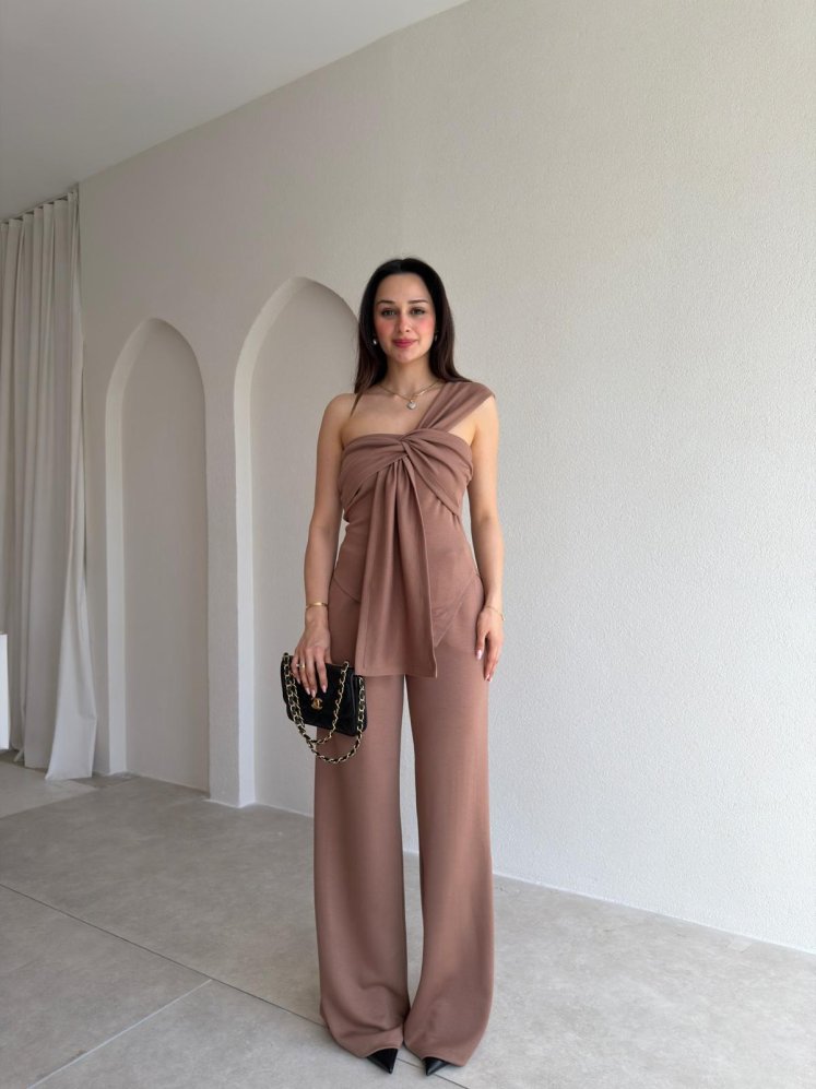 ALPİNE Takım 6666 - Kahverengi - Mooi Butik