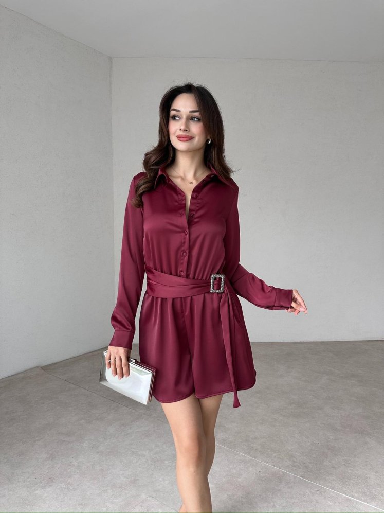 AMELİA Tulum 1049 - Bordo - Mooi Butik