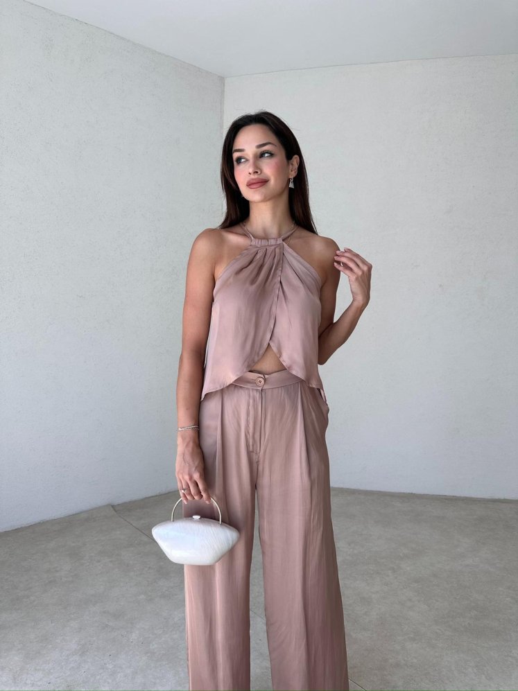 AMİYA Takım 3241 - Vizon - Mooi Butik