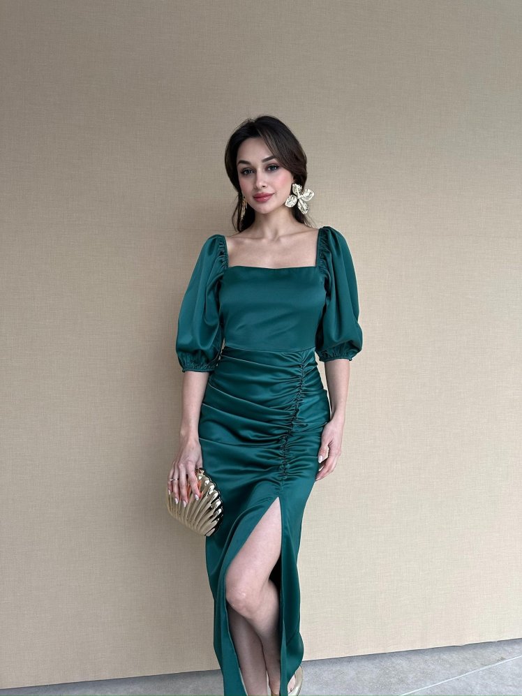 Leehi Omuzsuz Kristal Maxi Elbise main image 0