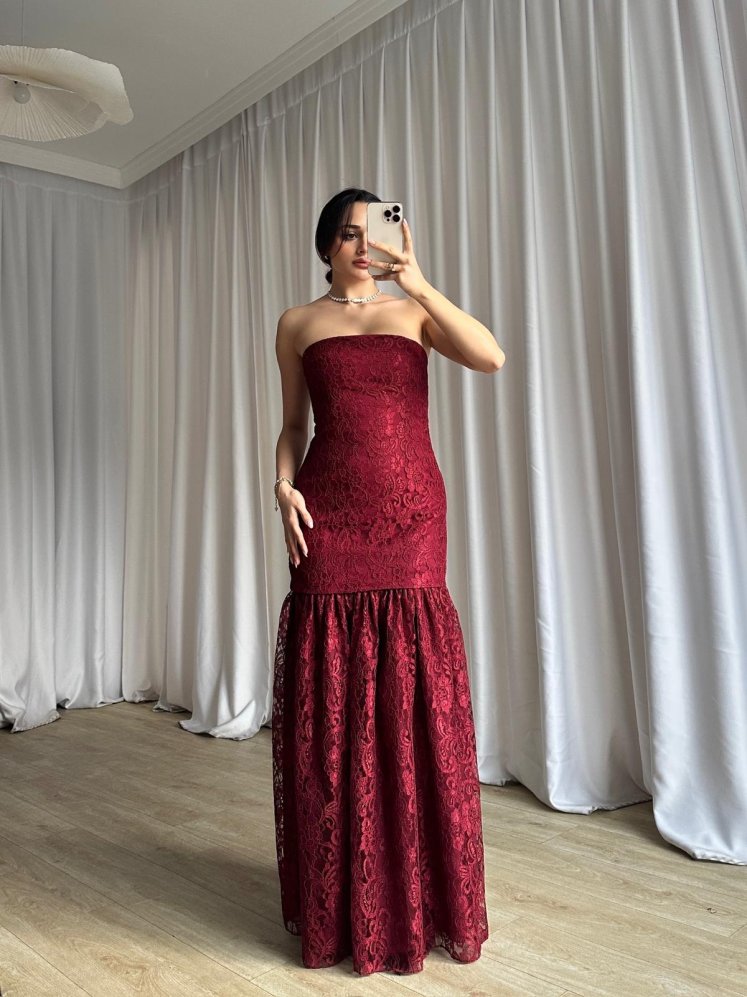 ARDELLE Elbise 8693 - Bordo - Mooi Butik