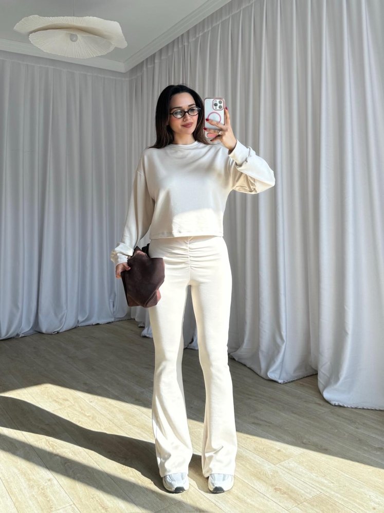 AMANDA Takım 8730 - Krem - Mooi Butik