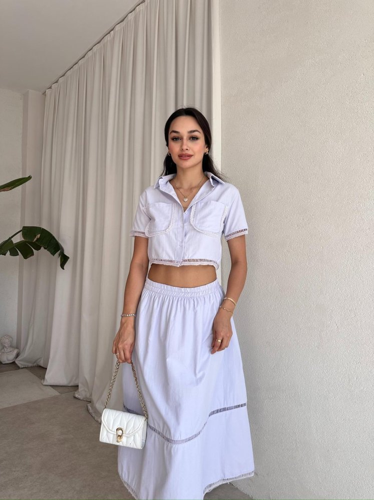 ASTER Takım 8229 - Lila - Mooi Butik