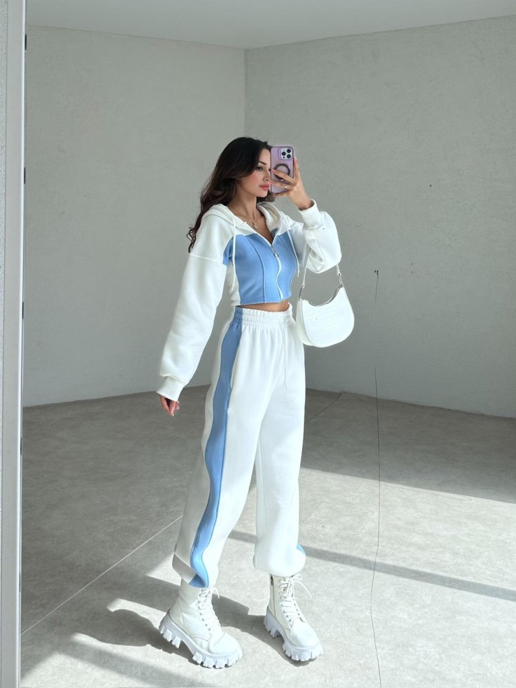 BALZAC Takım 3091 - Beyaz - Mooi Butik