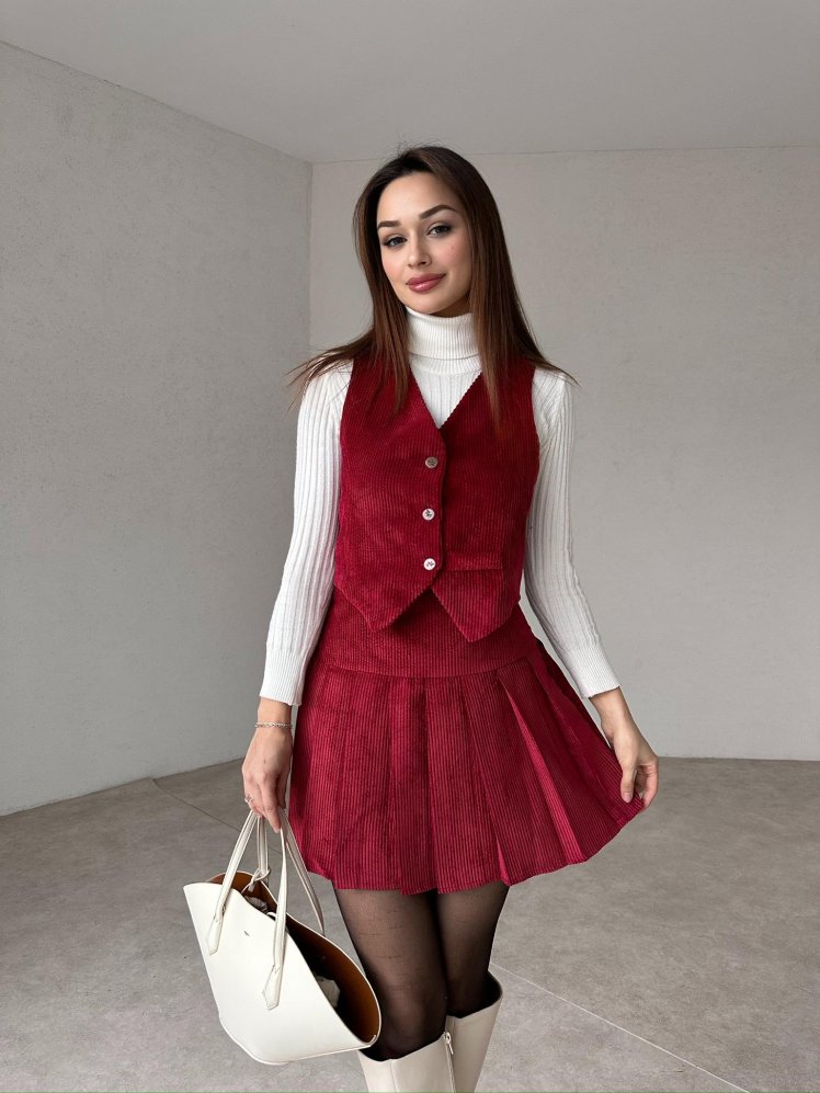 BELLİON Takım 1400 - Bordo - Mooi Butik