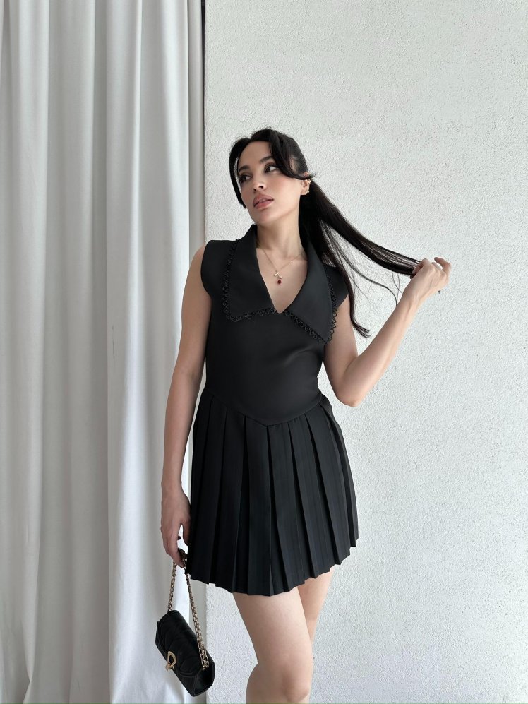 BENZ Mini Elbise 3932 - Siyah - Mooi Butik