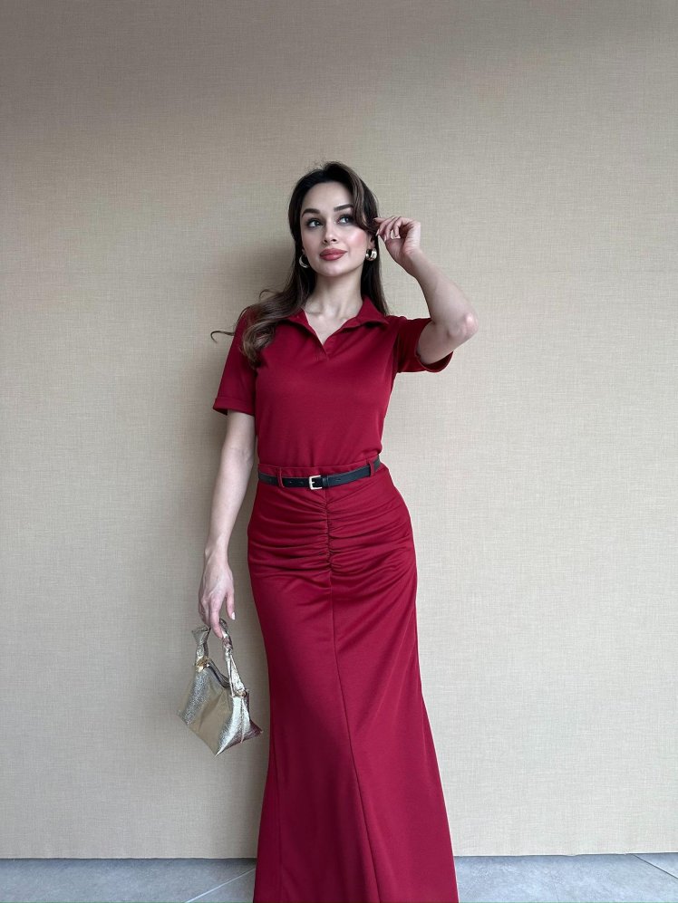 BERKLEY Takım 3094 - Bordo - Mooi Butik