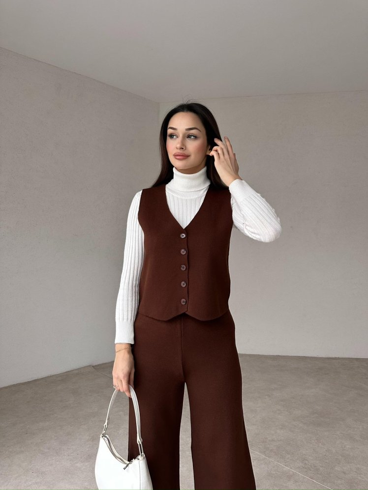 BERTON Takım 1733 - Acı Kahve - Mooi Butik