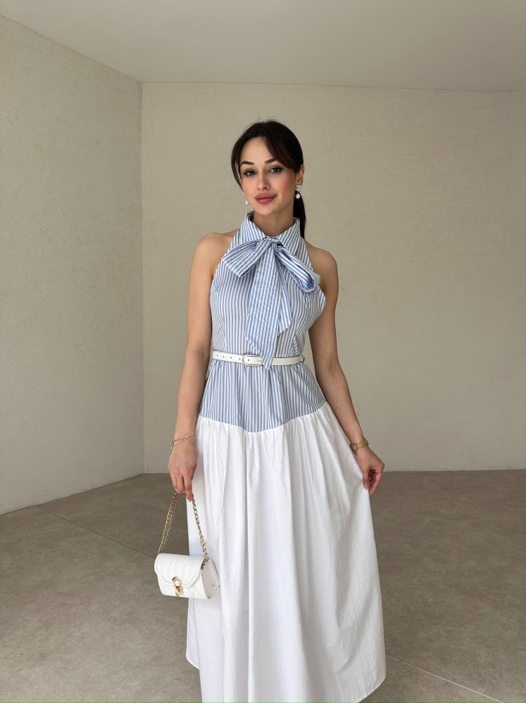 BİSSON Maxi Elbise 8124 - Mooi Butik