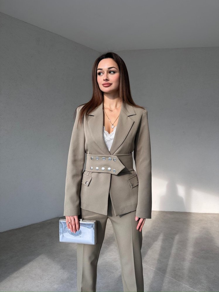 BLANCA Takım 3771 - Haki - Mooi Butik