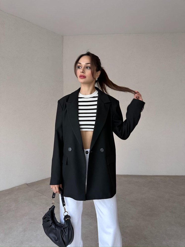 BLOW Ceket 3173 - Siyah - Mooi Butik