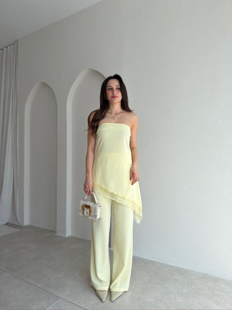 BOWEN Takım 1221 - Sarı - Mooi Butik