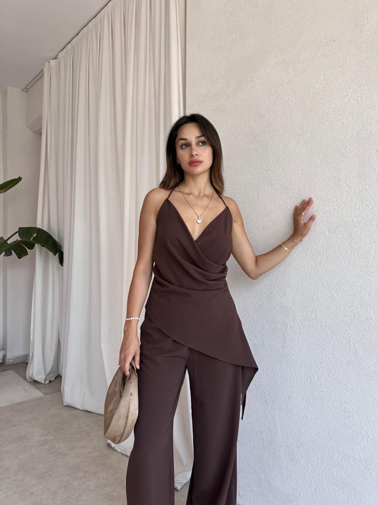 BUBBLES Takım 0983 - Acı Kahve - Mooi Butik