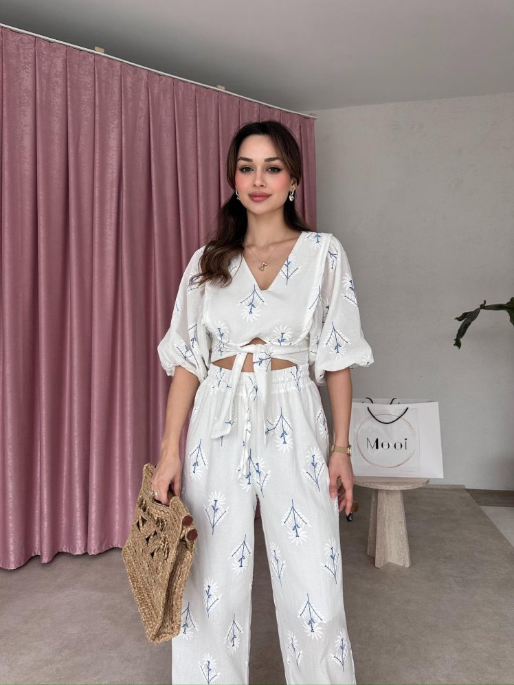 BURLEY Takım 5393 - Mavi - Mooi Butik