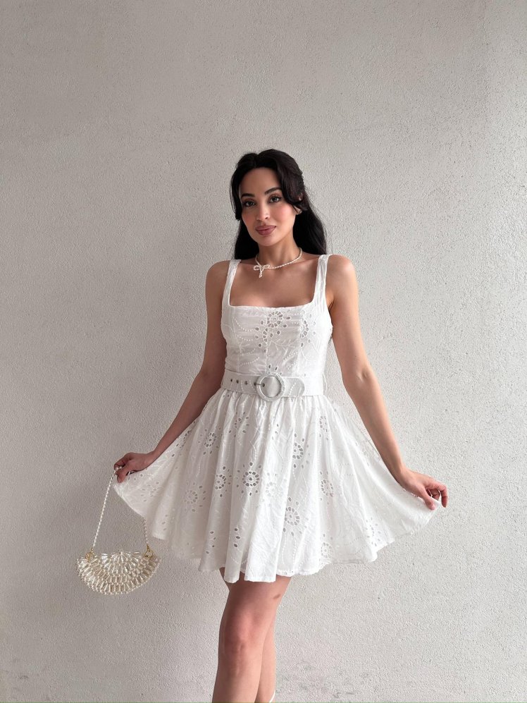 CALENDA Mini Elbise 5311 - Mooi Butik