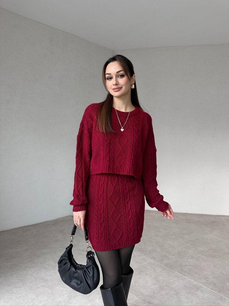 CAMDEN Takım 5743 - Bordo - Mooi Butik