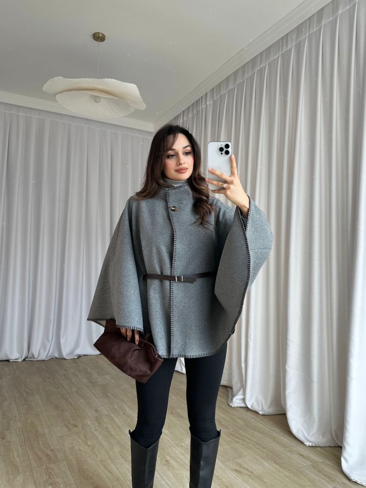 CANNES Kemerli Panço 3785 - Gri - Mooi Butik