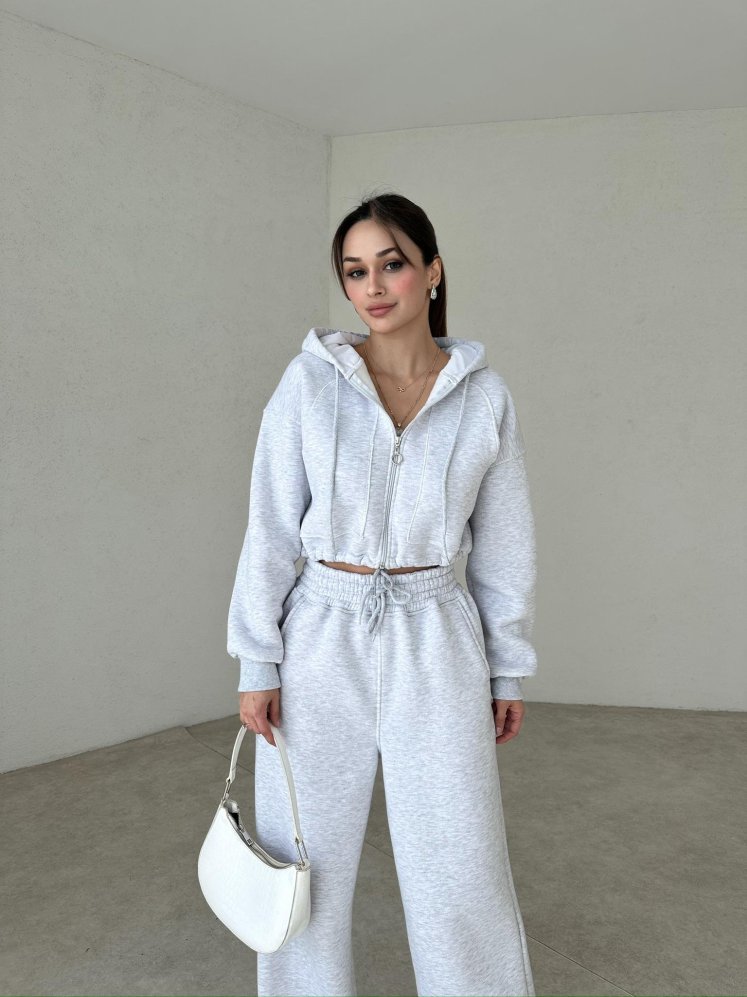 CAREY Takım 4005 - Gri - Mooi Butik