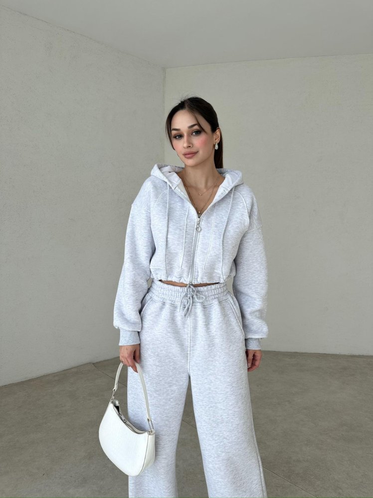 CAREY Takım 4005 - Gri - Mooi Butik