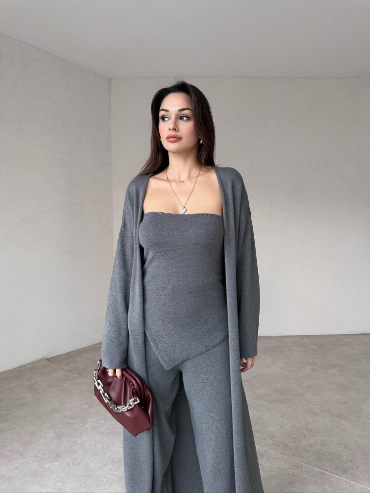 CARMENTA Takım 3721 - Gri - Mooi Butik