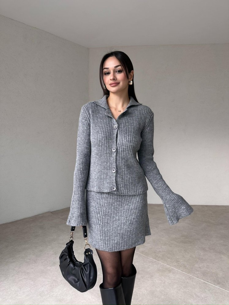 CARVER Takım 3814 - Gri - Mooi Butik