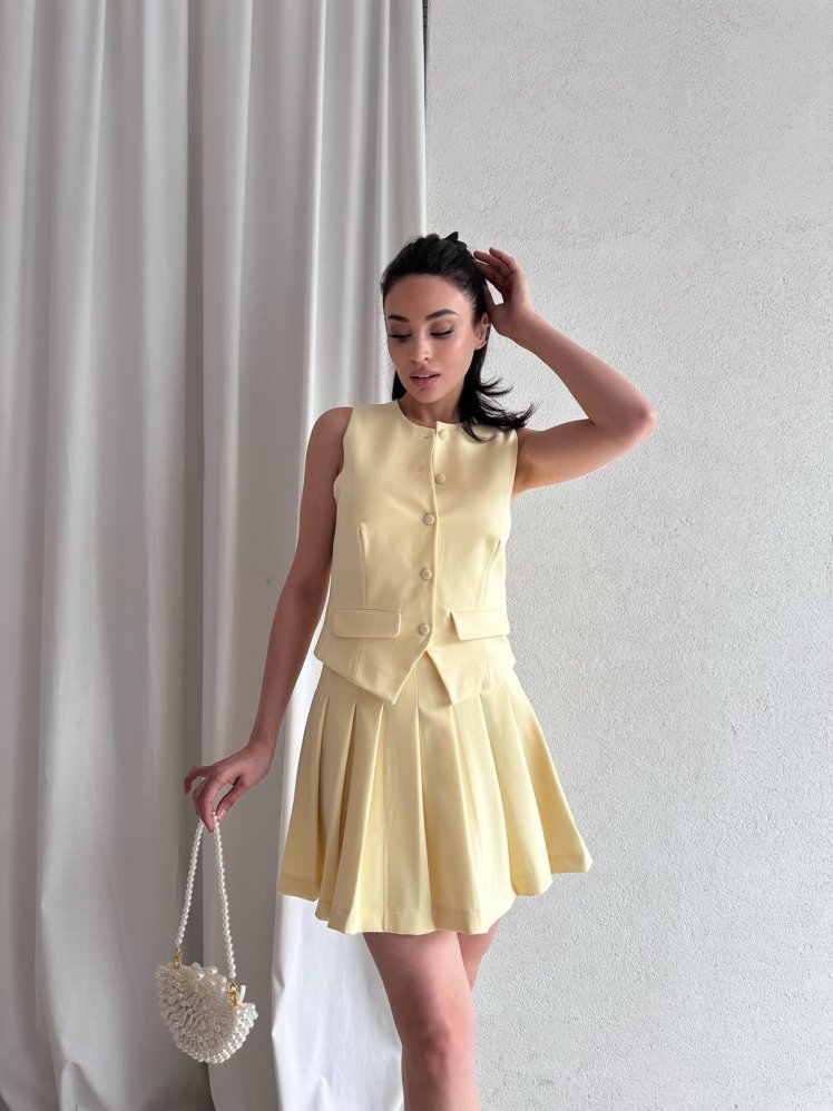 CHABY Takım 3983 - Sarı - Mooi Butik