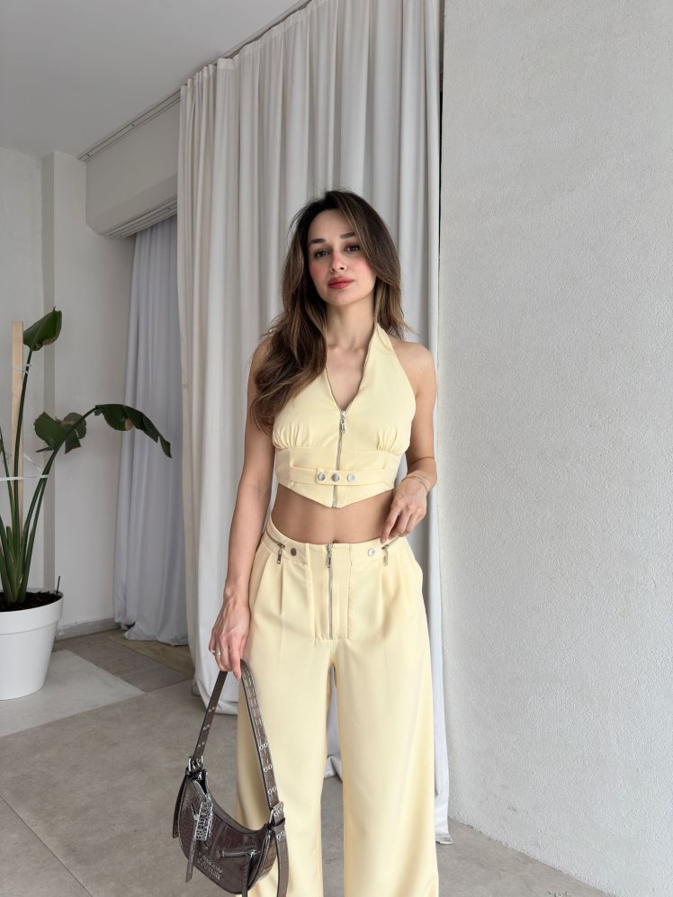 CHAPMAN Takım 9335 - Sarı - Mooi Butik