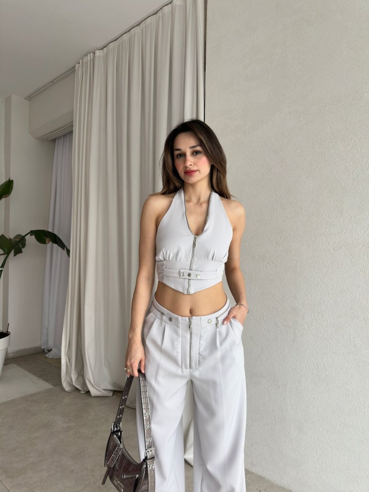 CHAPMAN Takım 9335 - Gri - Mooi Butik