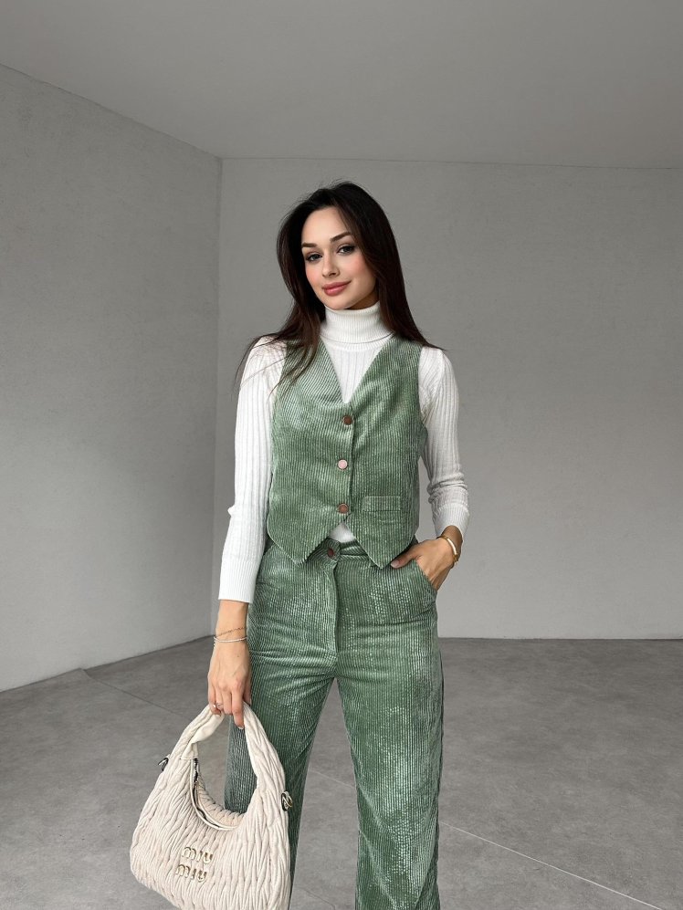 CHARLOTTE Takım 1302 - Yeşil - Mooi Butik