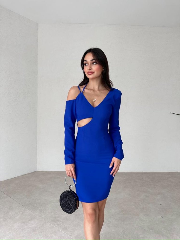  Maude Elbise 8126 - Mavi - Mooi Butik