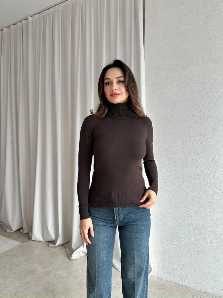 COLD Kazak 8254 - Acı Kahve - Mooi Butik