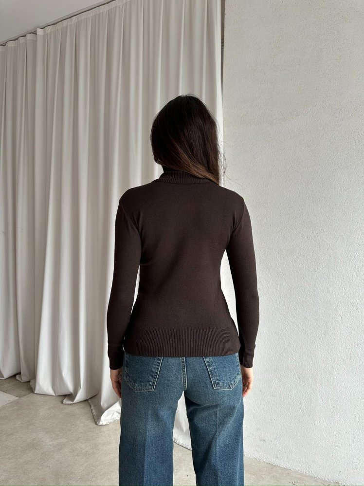 COLD Kazak 8254 - Acı Kahve - Mooi Butik (1)