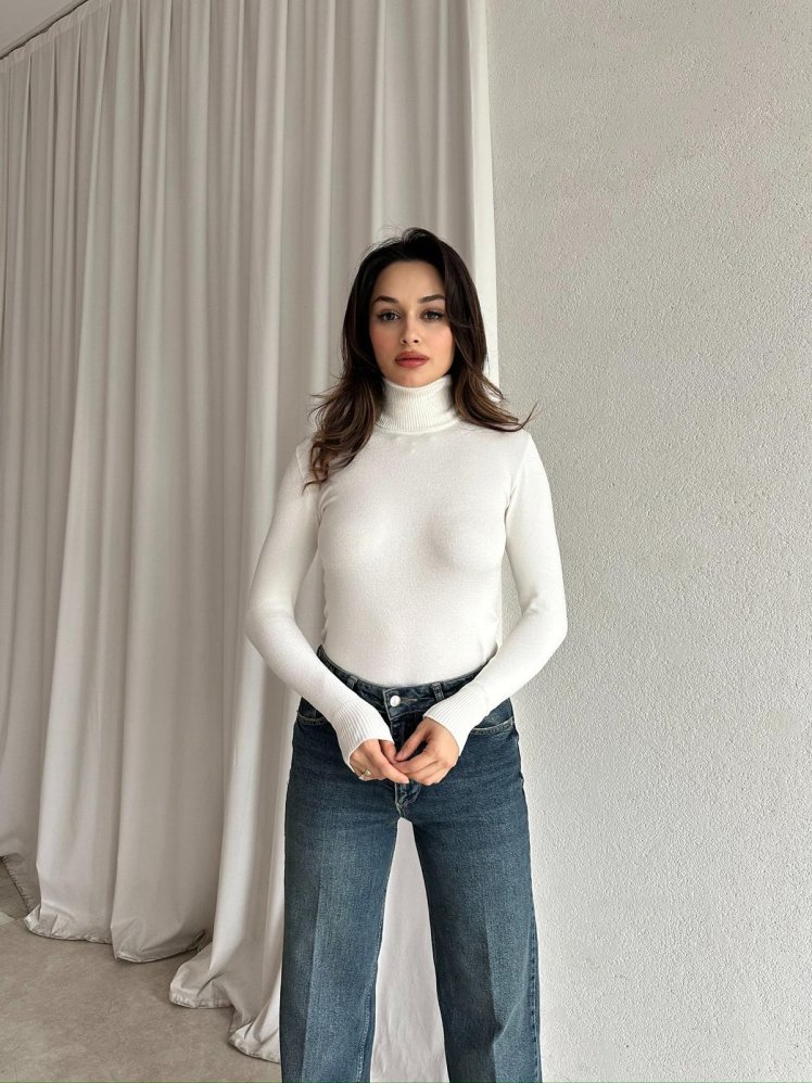 COLD Kazak 8254 - Beyaz - Mooi Butik