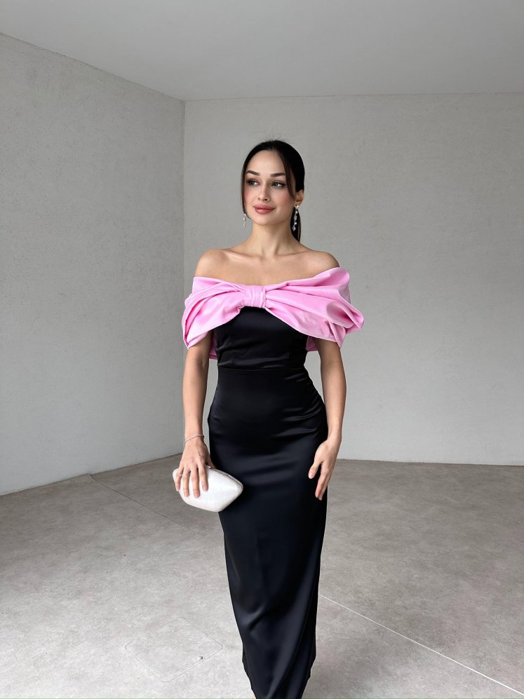 COPPOL Maxi Elbise 1021 - Pembe - Mooi Butik