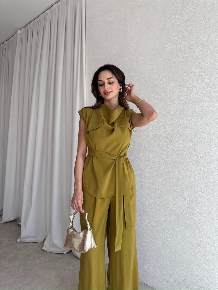 CORWİN Takım 4595 - Yağ Yeşili - Mooi Butik