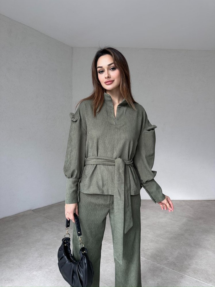 CROWLEY Takım 1989 - Haki - Mooi Butik