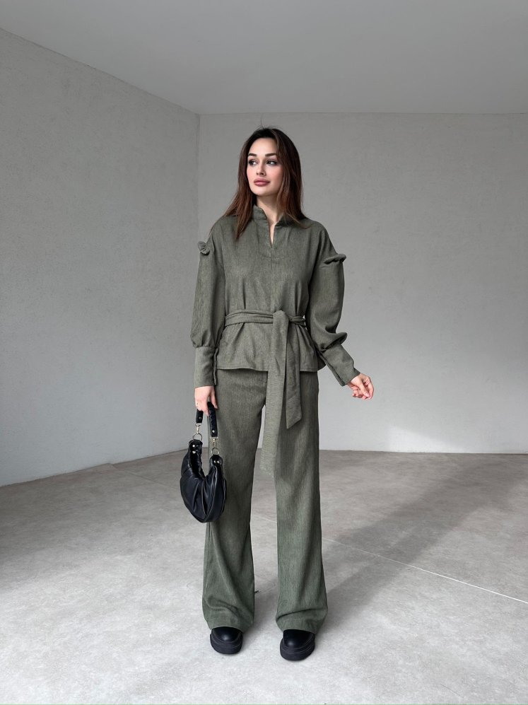 CROWLEY Takım 1989 - Haki - Mooi Butik