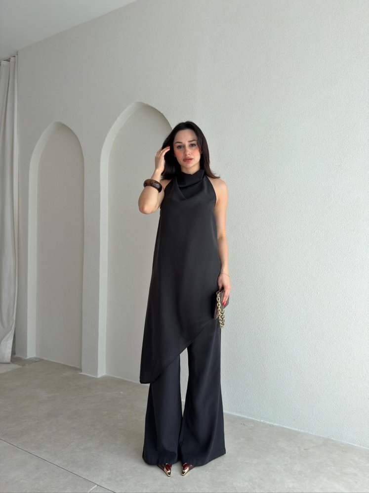 CROWN Takım 5486 - Siyah - Mooi Butik