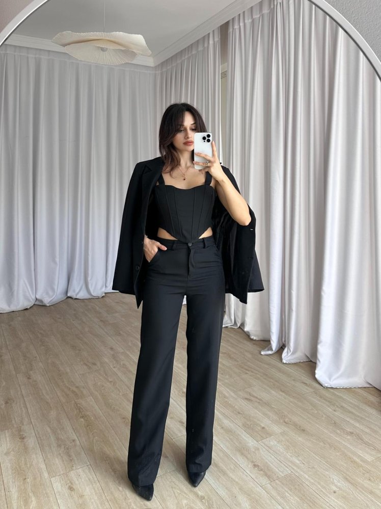 DAKOTA Takım 8381 - Siyah - Mooi Butik