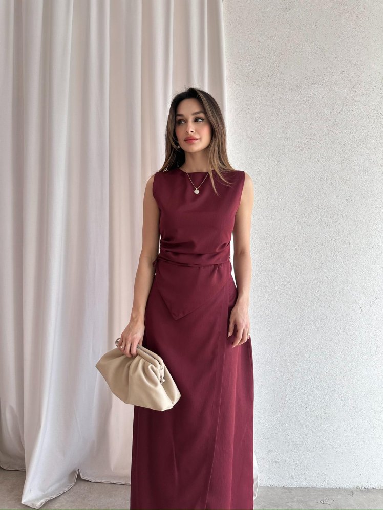 DALLAS Takım 3894 - Bordo - Mooi Butik