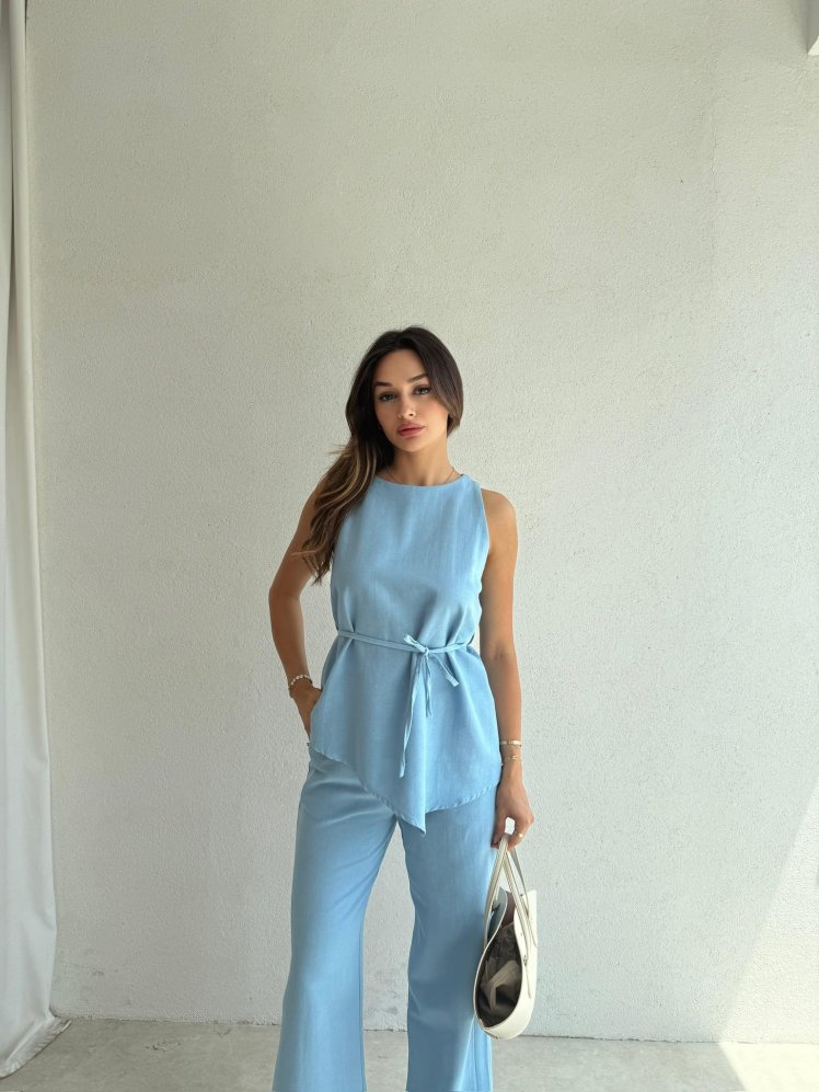 DARCİE Takım 6545 - Mavi - Mooi Butik