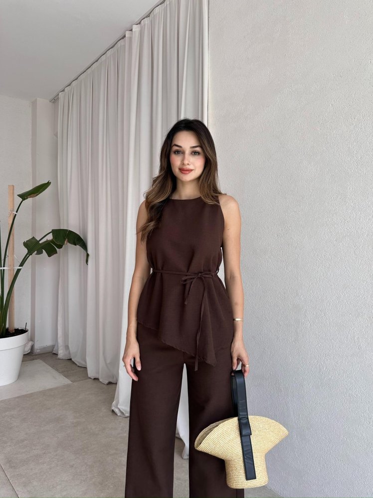 DARCİE Takım 6545 - Acı Kahve - Mooi Butik