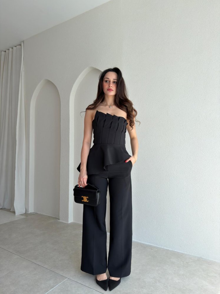 DARK Takım 9077 - Siyah - Mooi Butik