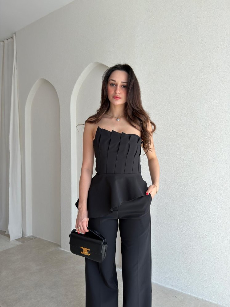 DARK Takım 9077 - Siyah - Mooi Butik