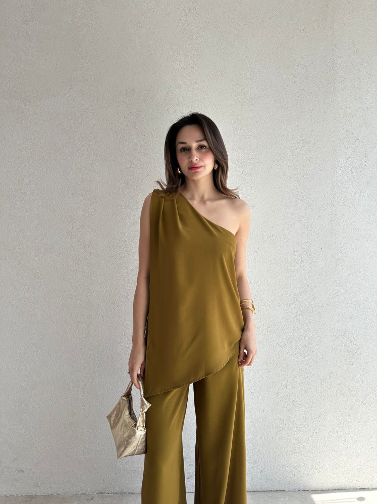 DENVER Takım 6744 - Yağ Yeşili - Mooi Butik