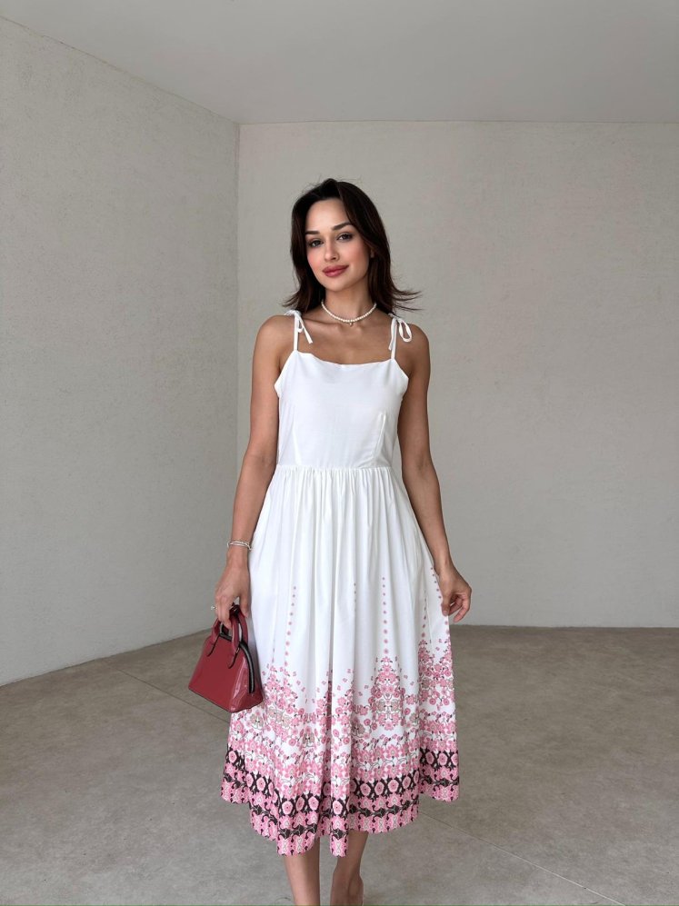 DERECK Midi Elbise 1425 - Mooi Butik