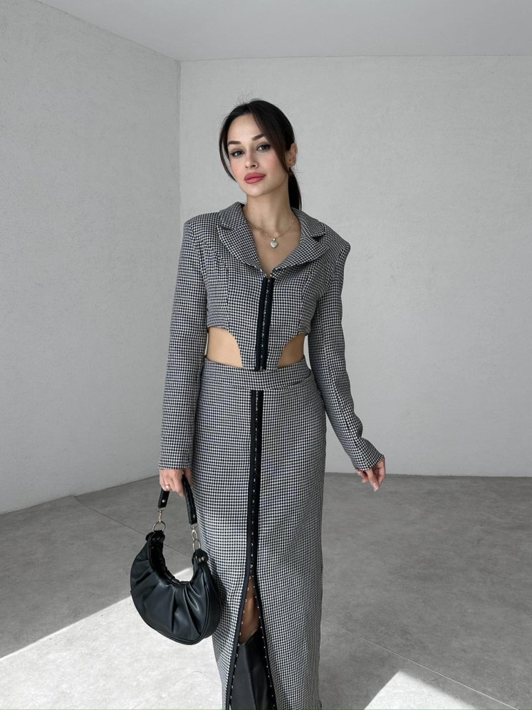 DEWİN Set 4373 - Gray - Mooi Butik