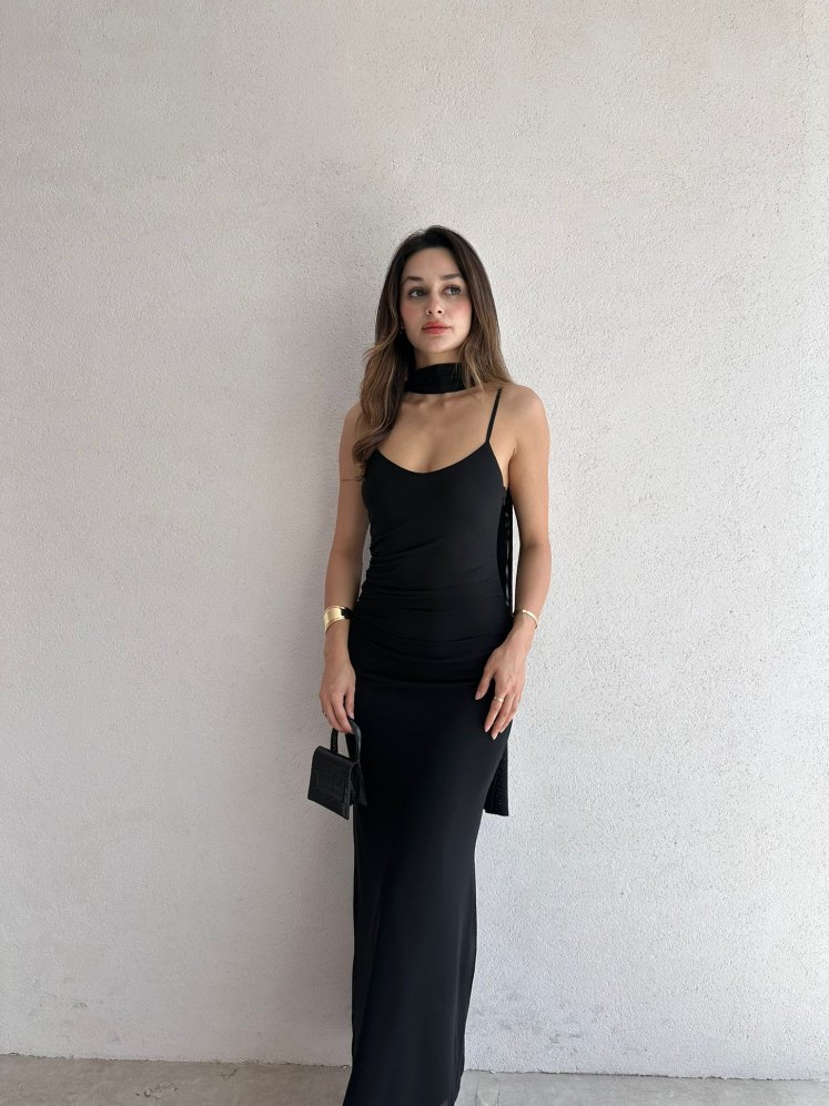 DİAMOND Maxi Elbise 9395 - Mooi Butik