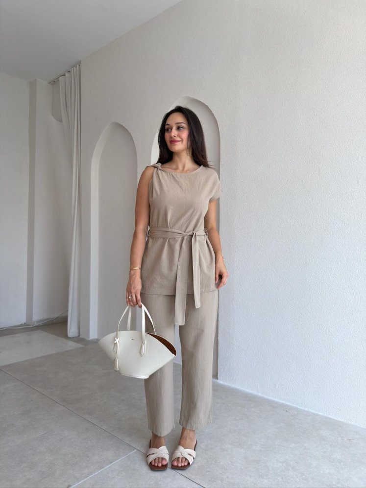 DLERA Keten Takım 3739 - Vizon - Mooi Butik