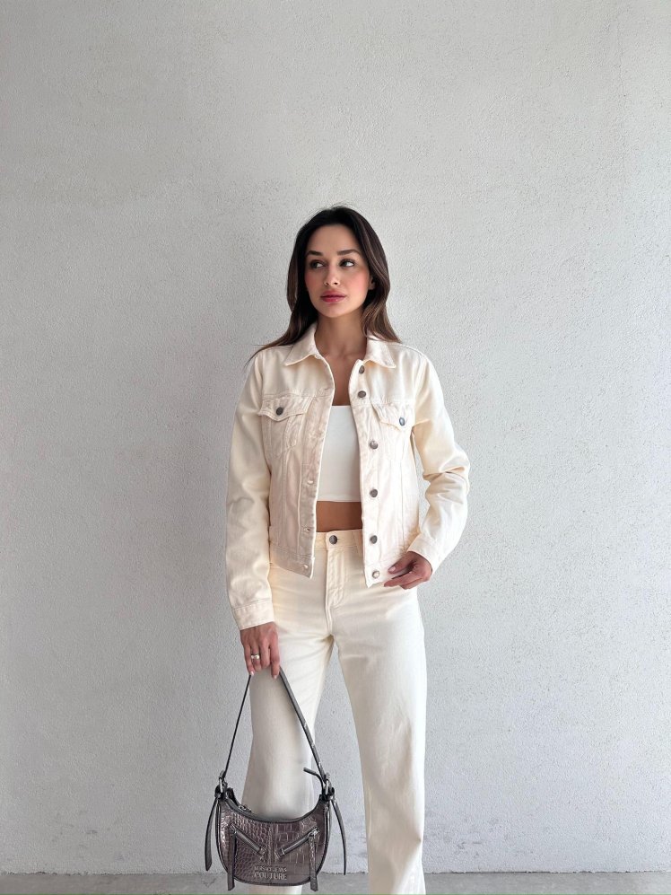 DOBSON Takım 2483 - Krem - Mooi Butik